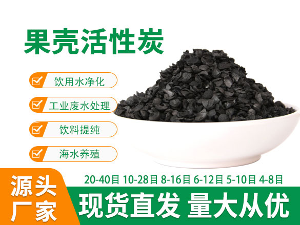 廢水處理果殼活性炭